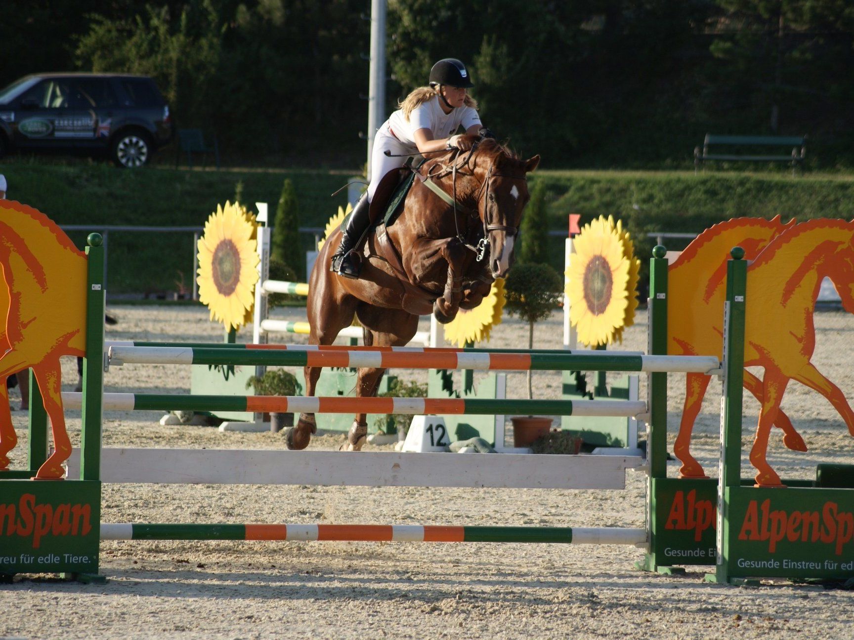 Lisa Maria Rudiger mit Chatanooga Z. Lisa Maria Rudiger mit Chatanooga Z.