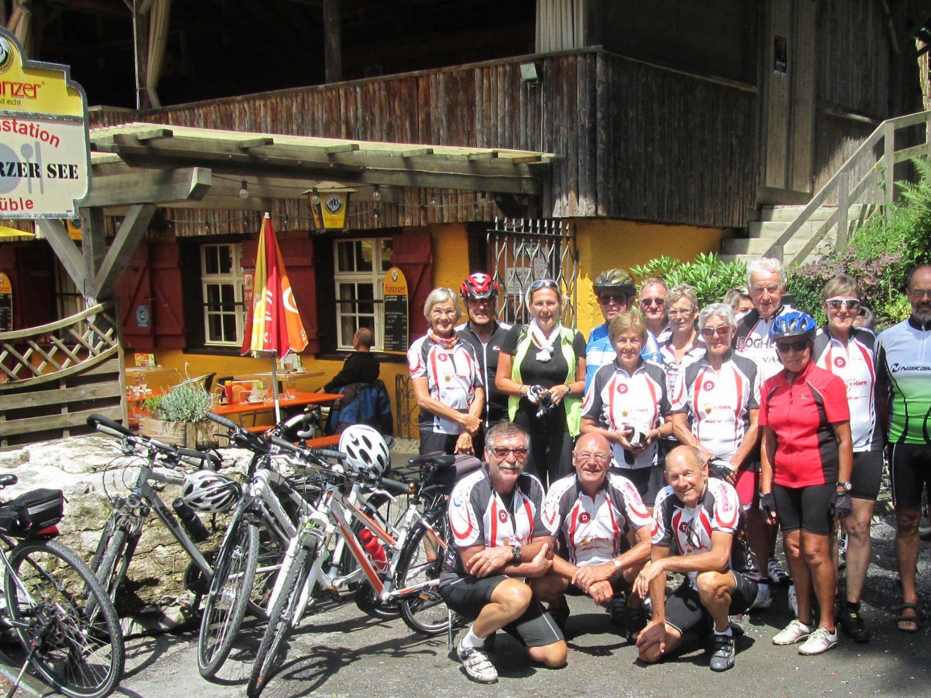 Team per pedales auf Märchental-Tour