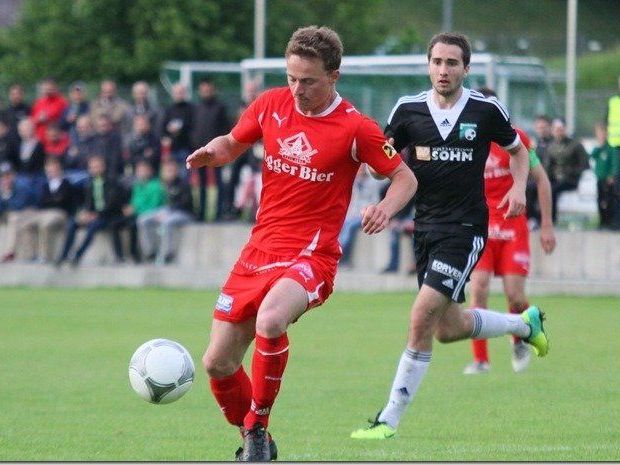 Elias Meusburger trifft mit dem FC Egg am Sonntag auf den Titelverteidiger Andelsbuch.