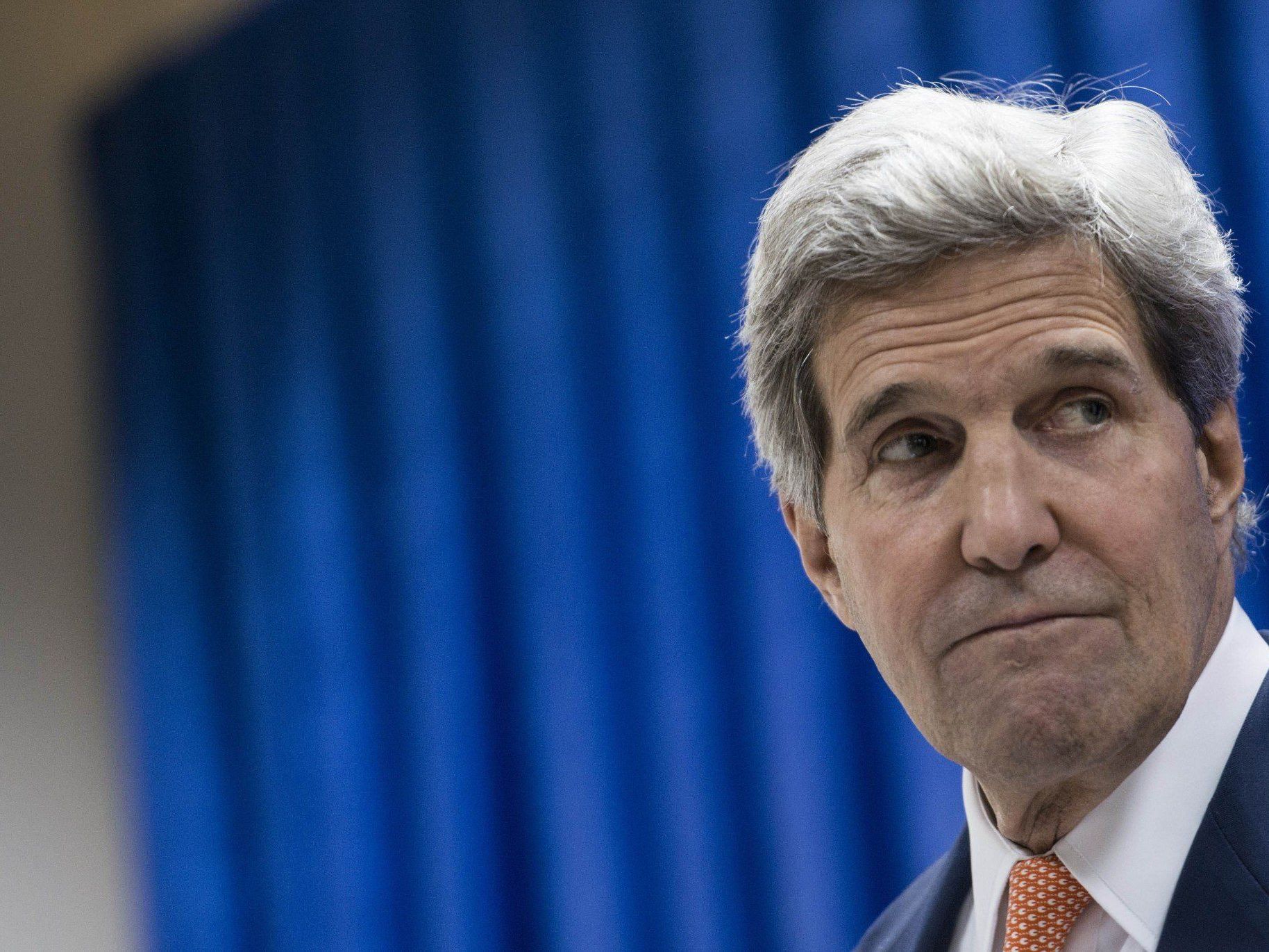 US-Außenminister John Kerry nimmt am Sonntag an den Atomgesprächen in Wien teil. US-Außenminister John Kerry nimmt am Sonntag an den Atomgesprächen in Wien teil.