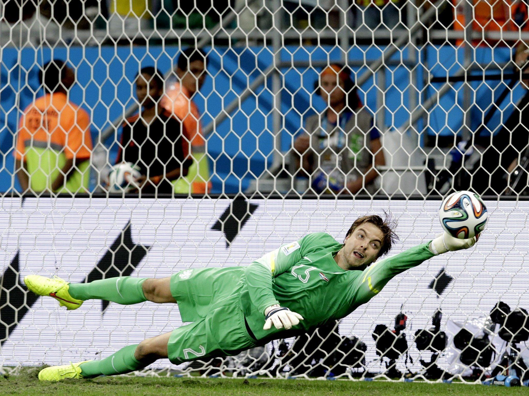 Psychotricks von Krul beim Elfmeterschießen gegen Costa Rica gingen vielen zu weit. Psychotricks von Krul beim Elfmeterschießen gegen Costa Rica gingen vielen zu weit.