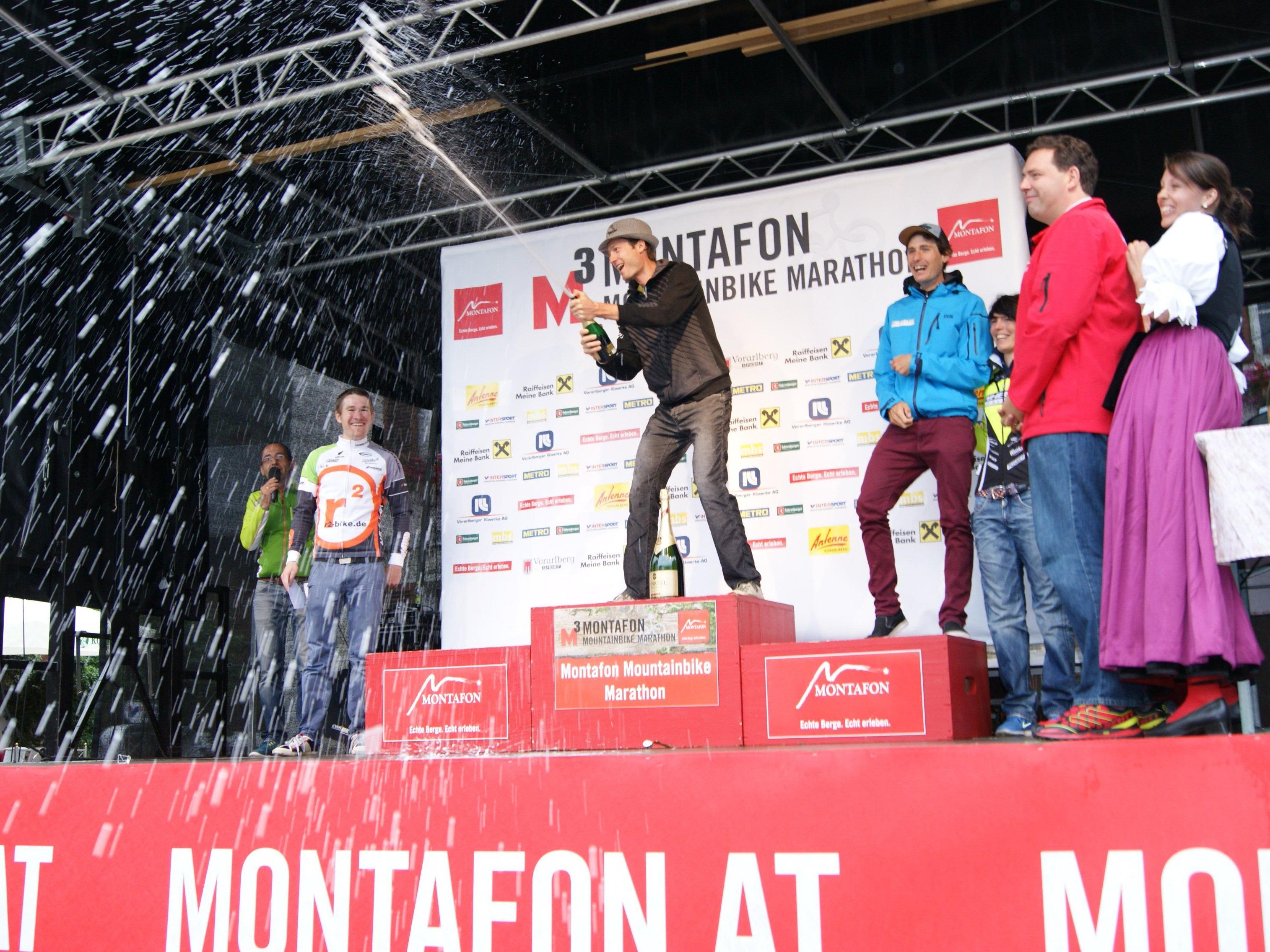 Preisverleihung - M3 Montafon MTB Marathon.