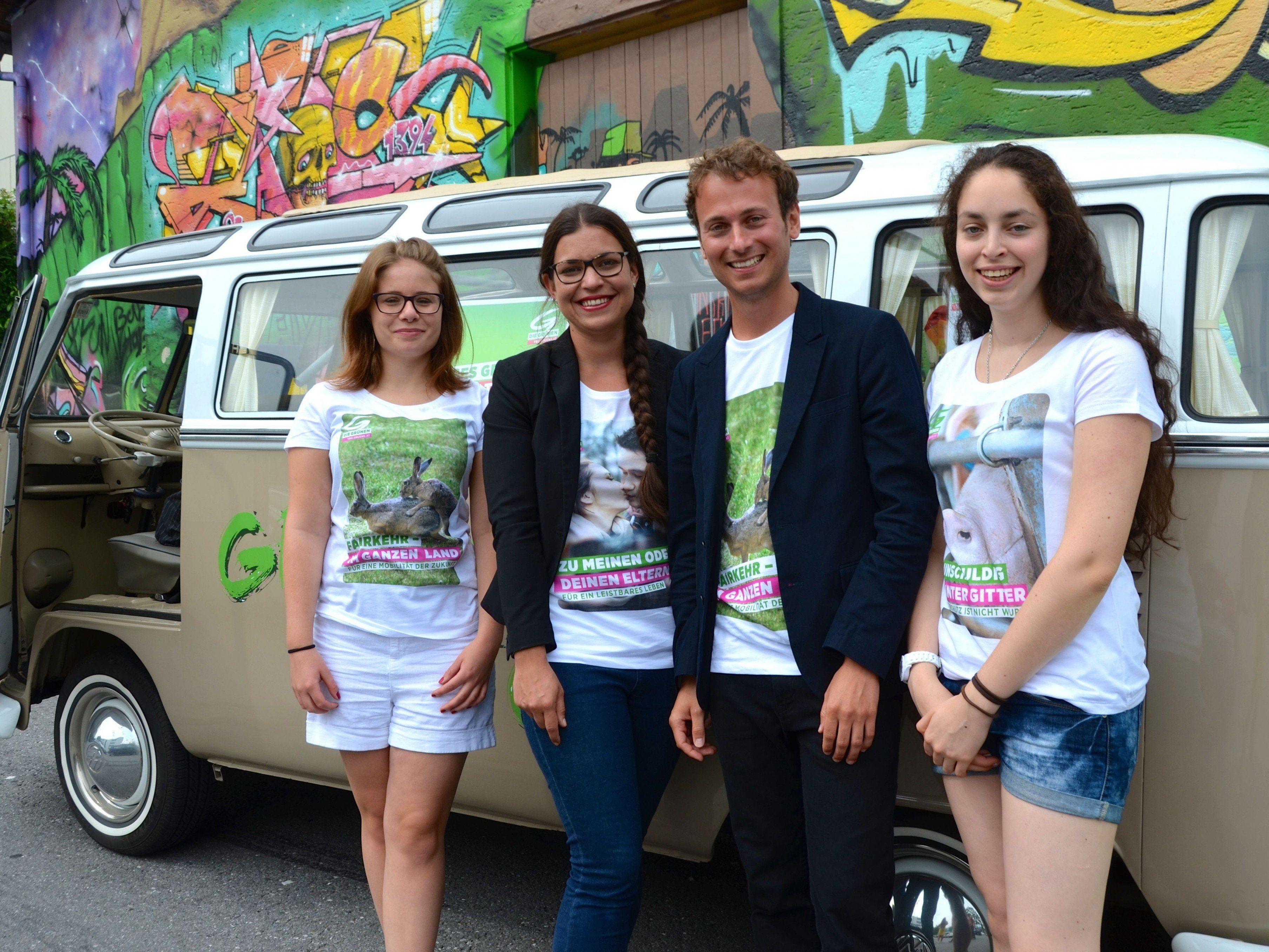 Junge Grüne präsentieren Wahlprogramm und die Junge Grüne Sommertour.