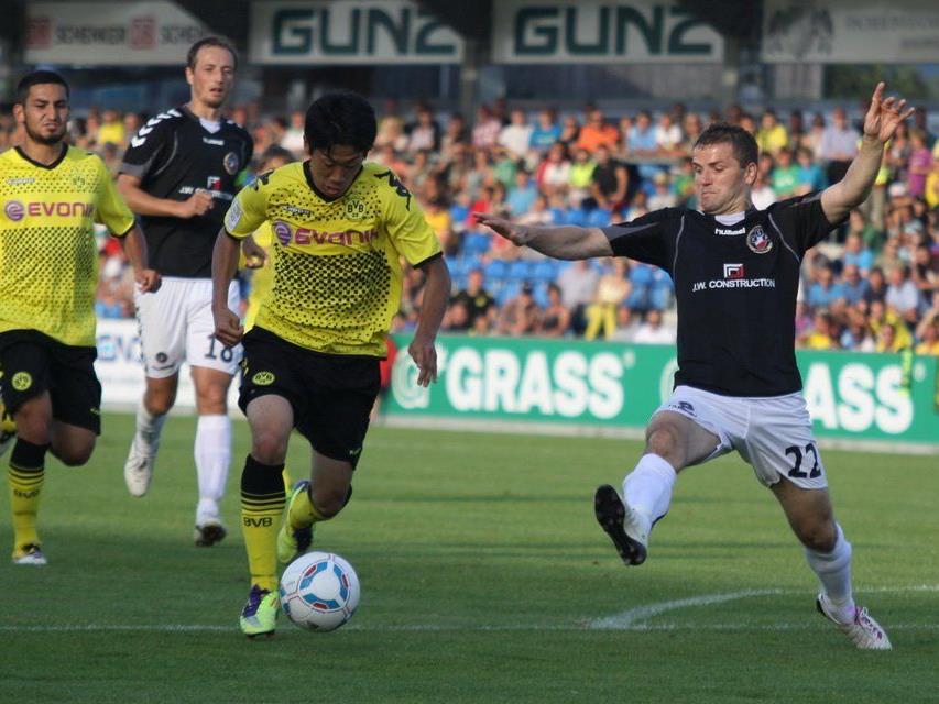 Borussia Dortmund gastiert bereits zum dritten Mal in Altach.