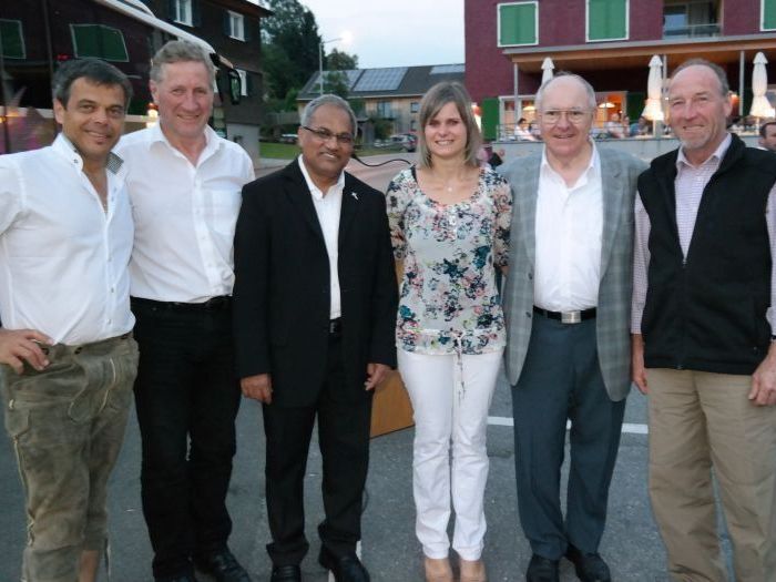 Bernhard Backovsky macht schon fünfzig Jahre Urlaub in Lingenau. Bernhard Backovsky macht schon fünfzig Jahre Urlaub in Lingenau.