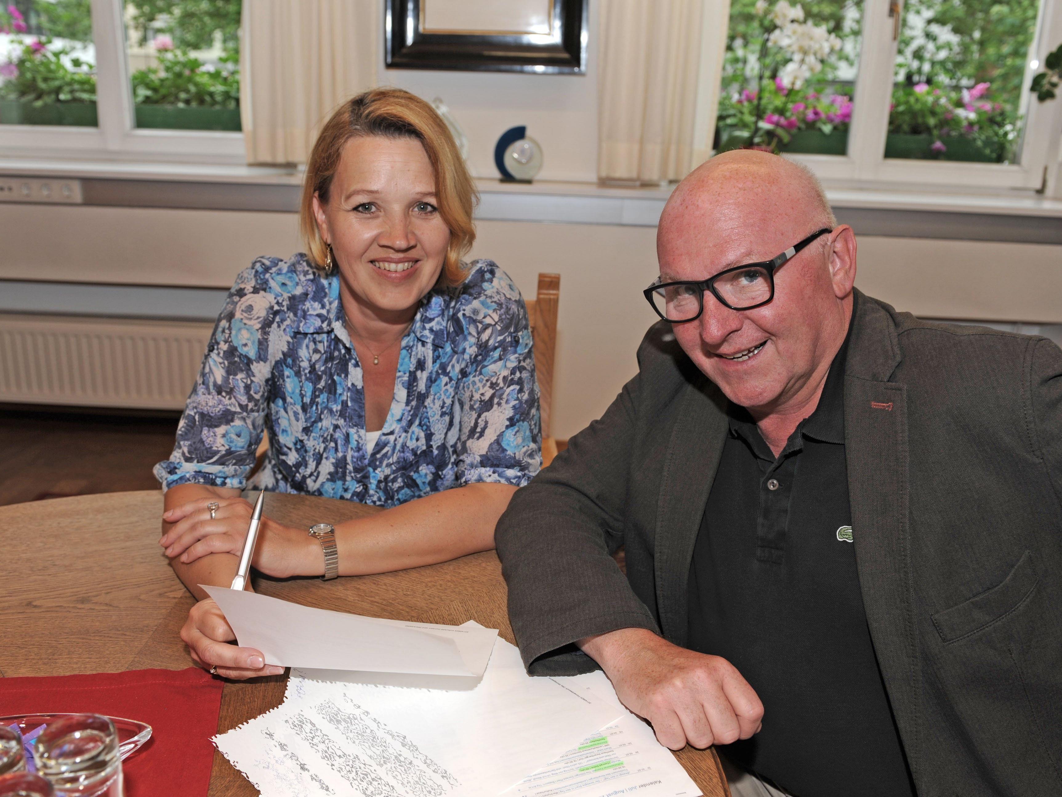 Andrea Kaufmann und Roland Jörg laden die Dornbirner Bevölkerung zur Mitarbeit an der Überarbeitung des Dornbirner Kulturleitbilds herzlich ein.