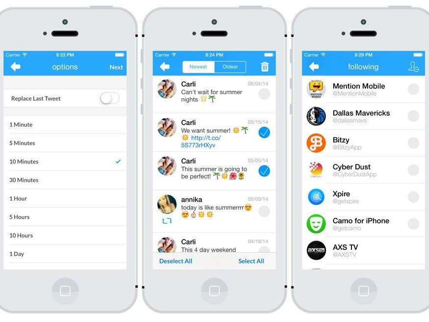 App "Xpire": Gepostete Peinlichkeiten in Sozialen Netzwerken automatisch gelöscht. App "Xpire": Gepostete Peinlichkeiten in Sozialen Netzwerken automatisch gelöscht.