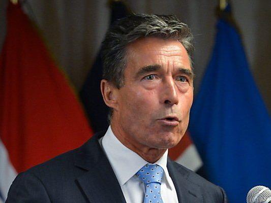 Rasmussen sicherte die Untertützung der NATO zu