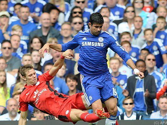 Wieder traf Chelsea-Neuerwerbung Diego Costa