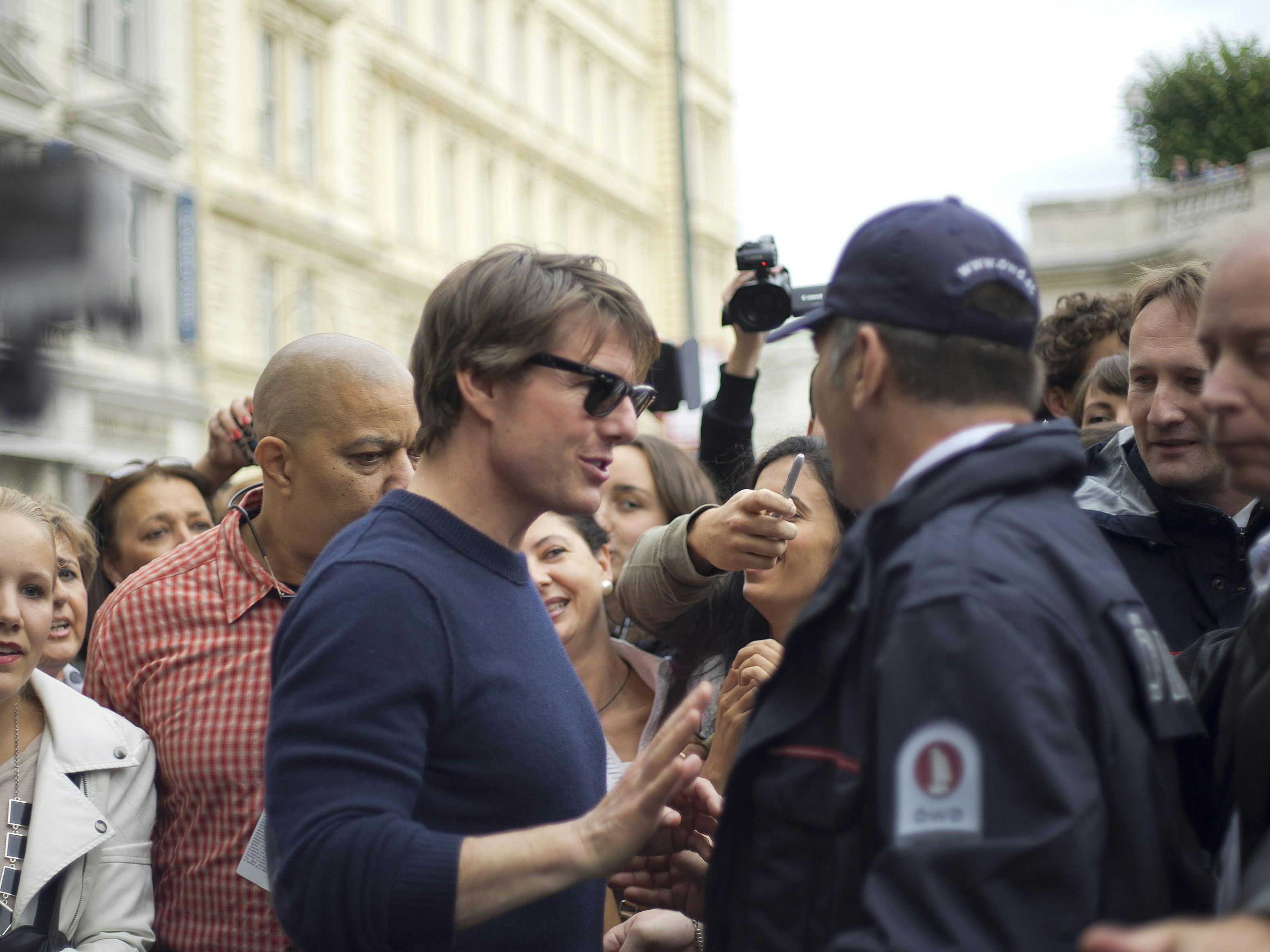 Dreharbeiten für Tom Cruise' "Mission: Impossible" in Wien laufen an Dreharbeiten für Tom Cruise' "Mission: Impossible" in Wien laufen an