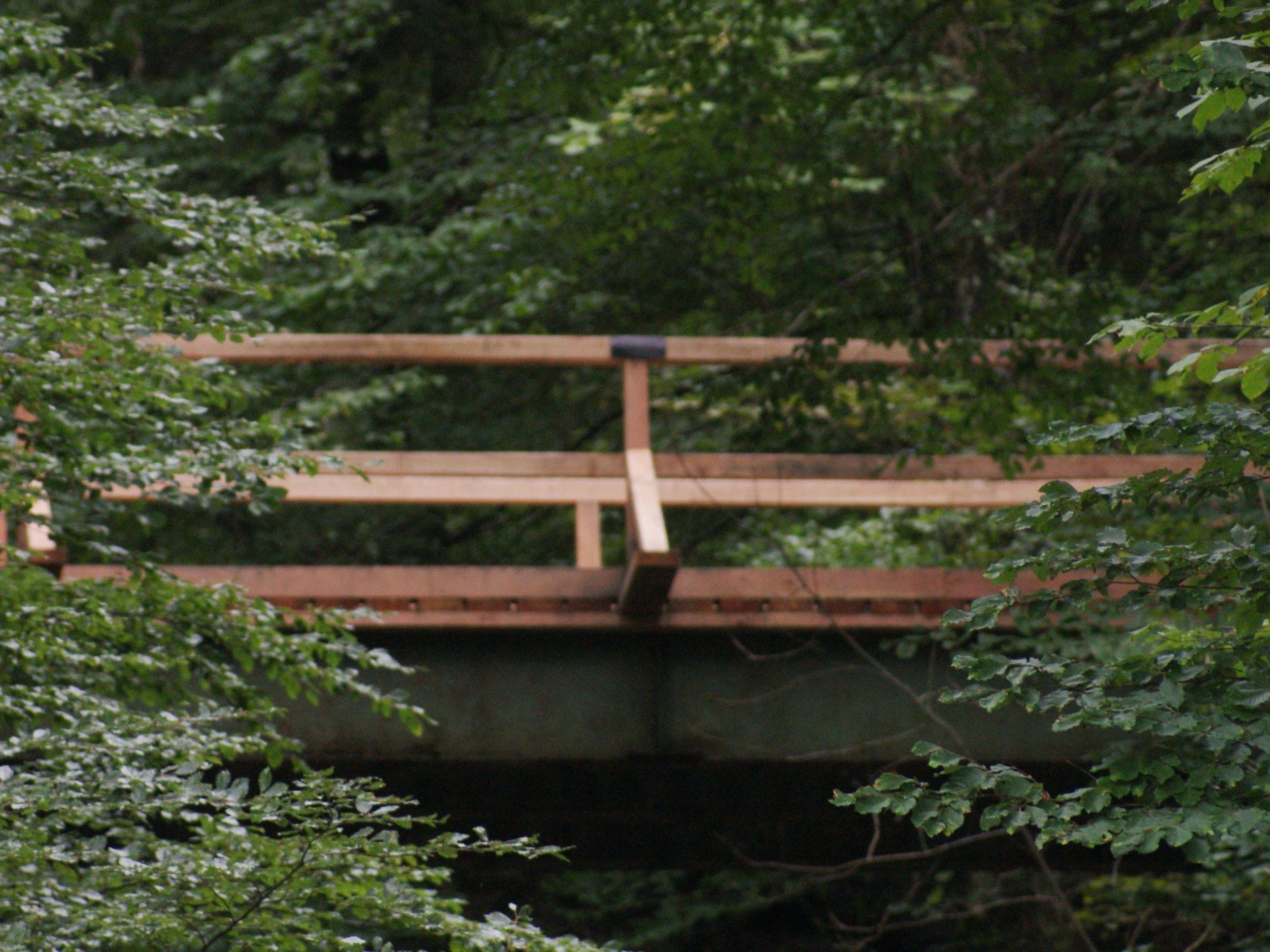 Die Benützung der Brücke über den Ippachgraben ist wieder möglich.