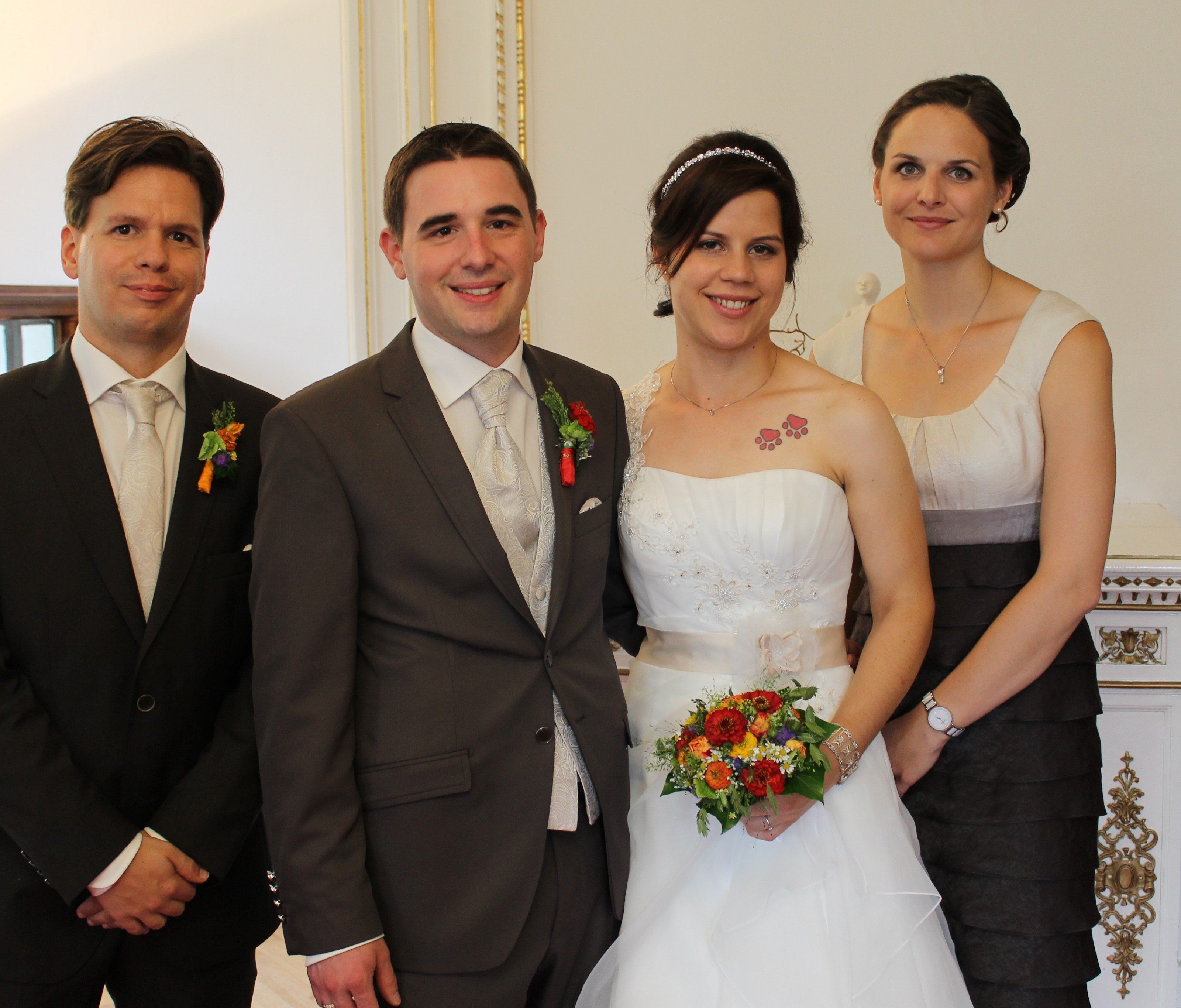 Mathilde Türtscher und Martin Edelhofer haben geheiratet Mathilde Türtscher und Martin Edelhofer haben geheiratet