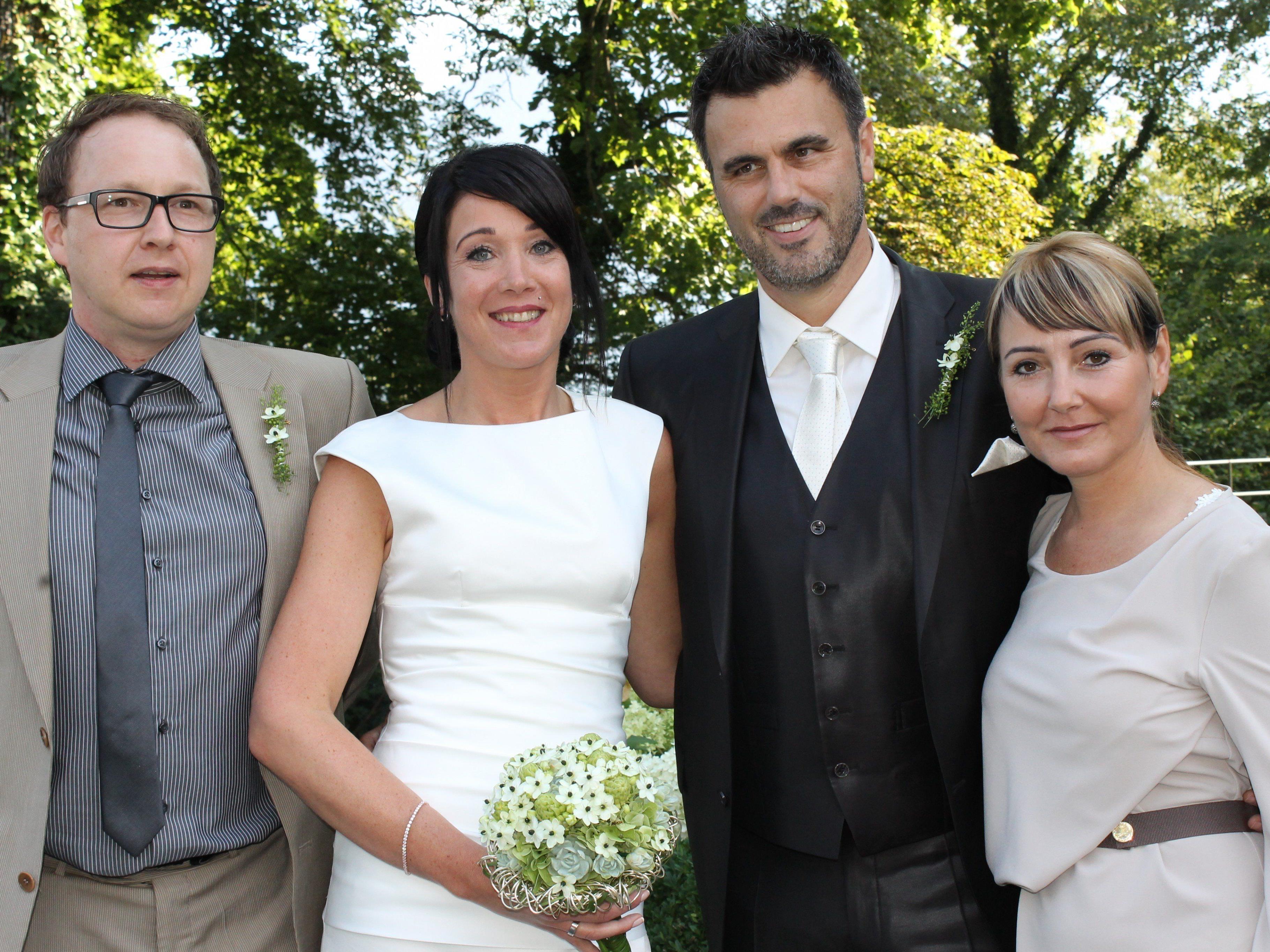 Ramona Stocker und Bernd Widerin haben geheiratet