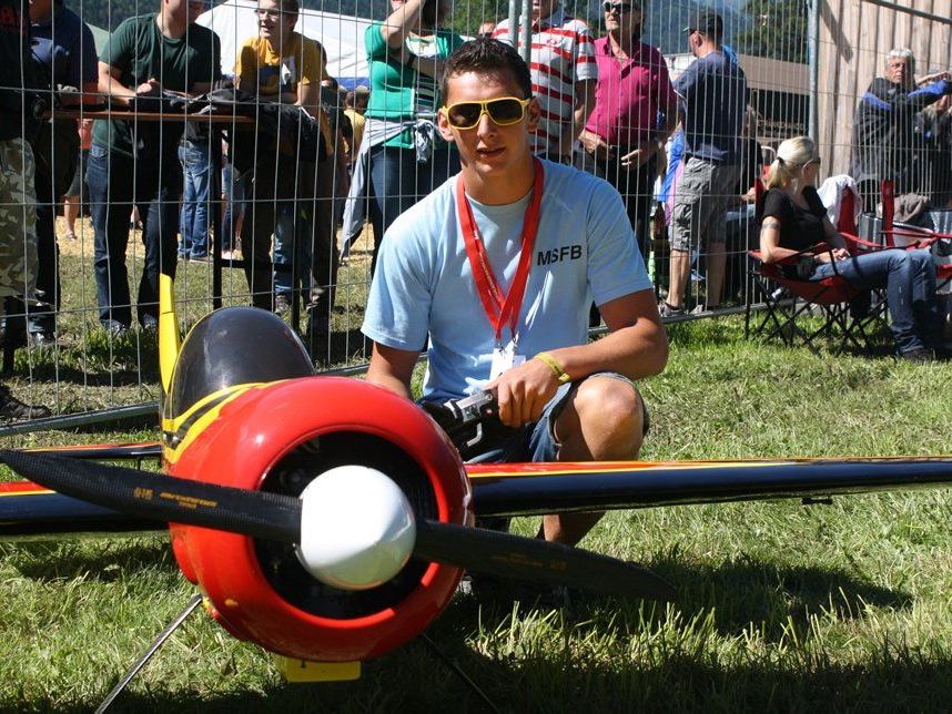 Das Wälder Nachwuchstalent Dominik Bertsch begeisterte mit seiner Yak. Das Wälder Nachwuchstalent Dominik Bertsch begeisterte mit seiner Yak.