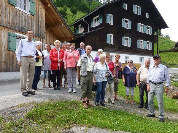 Halbtagesausflug des PVÖ Lauterach zur „Alten Säge“ nach Latschau