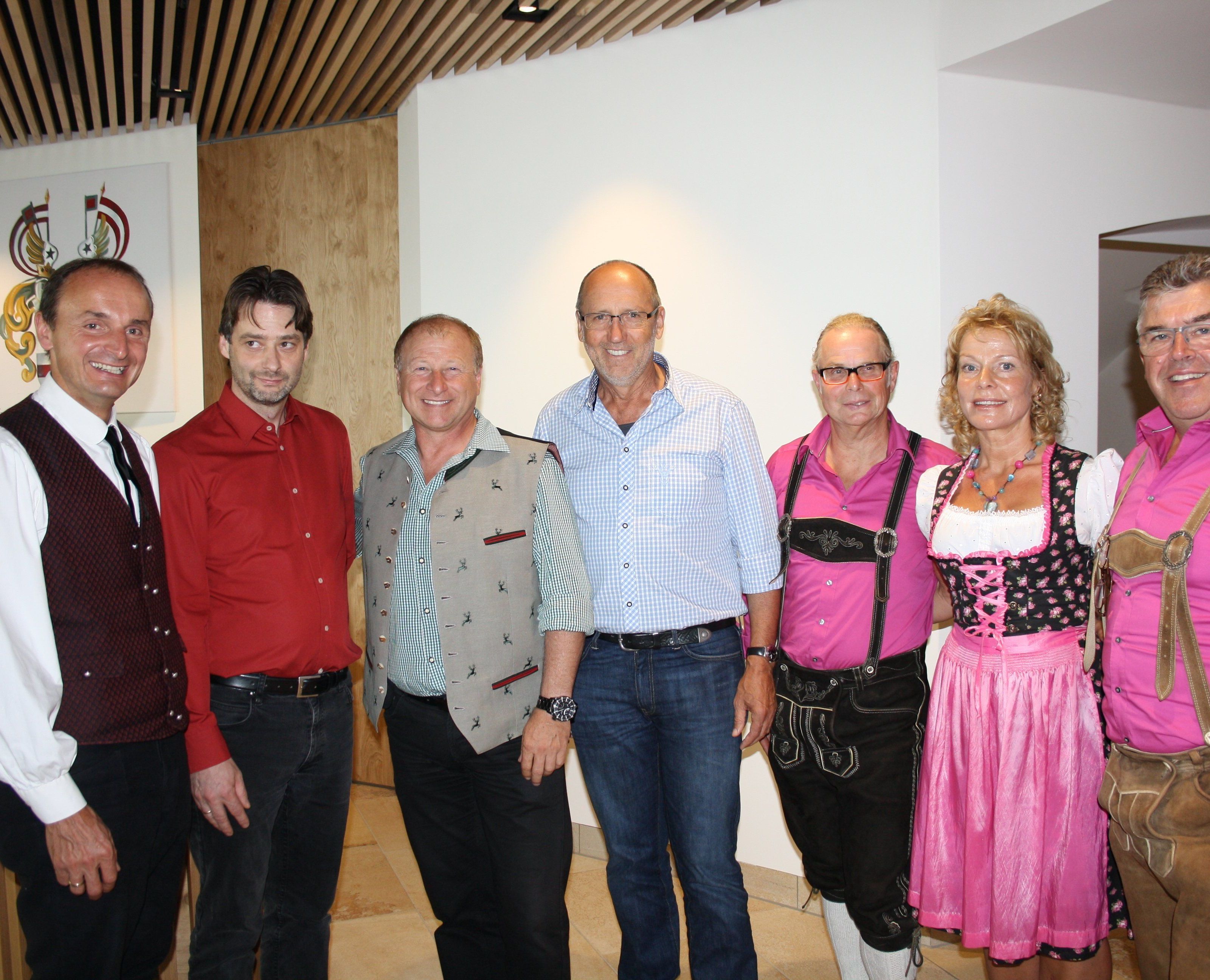 Alfons Rädler, Thomas Fritsch, Harry Prünster, Bürgermeister Xaver Sinz sowie „Dietmar & Sabrina und Paul vom Pfänderecho“. Alfons Rädler, Thomas Fritsch, Harry Prünster, Bürgermeister Xaver Sinz sowie „Dietmar & Sabrina und Paul vom Pfänderecho“.