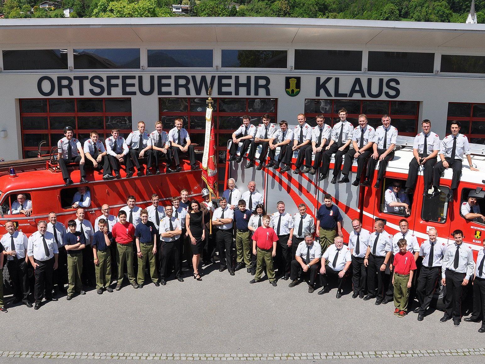 Die Ortsfeuerwehr Klaus lädt zum Jubiläumsfest am 6. September ein.