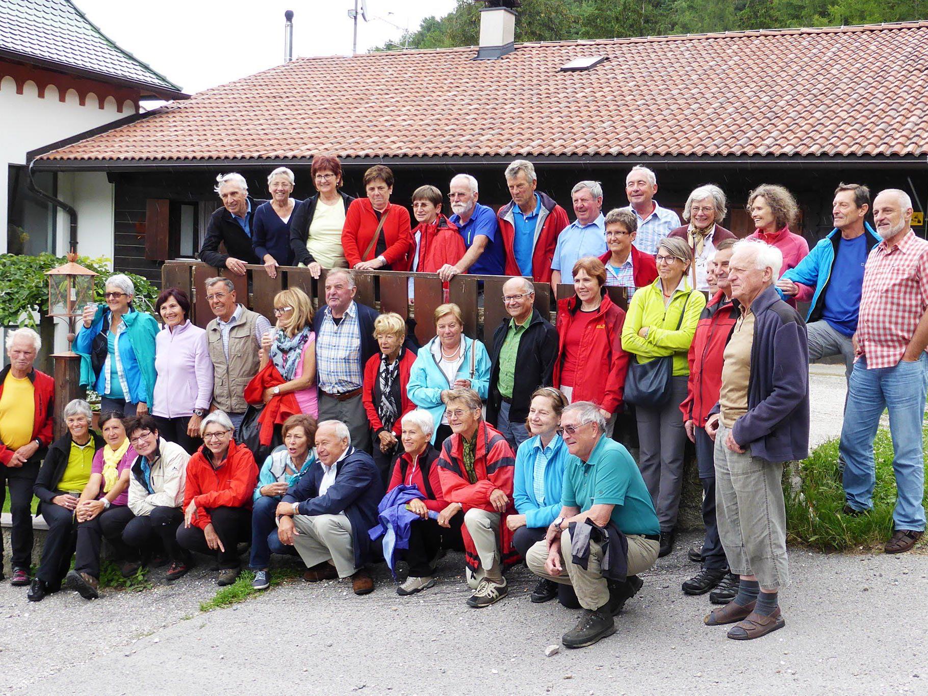 Die Wandergruppe des Seniorenbundes Dornbirn erlebten schöne Tage im Südtirol