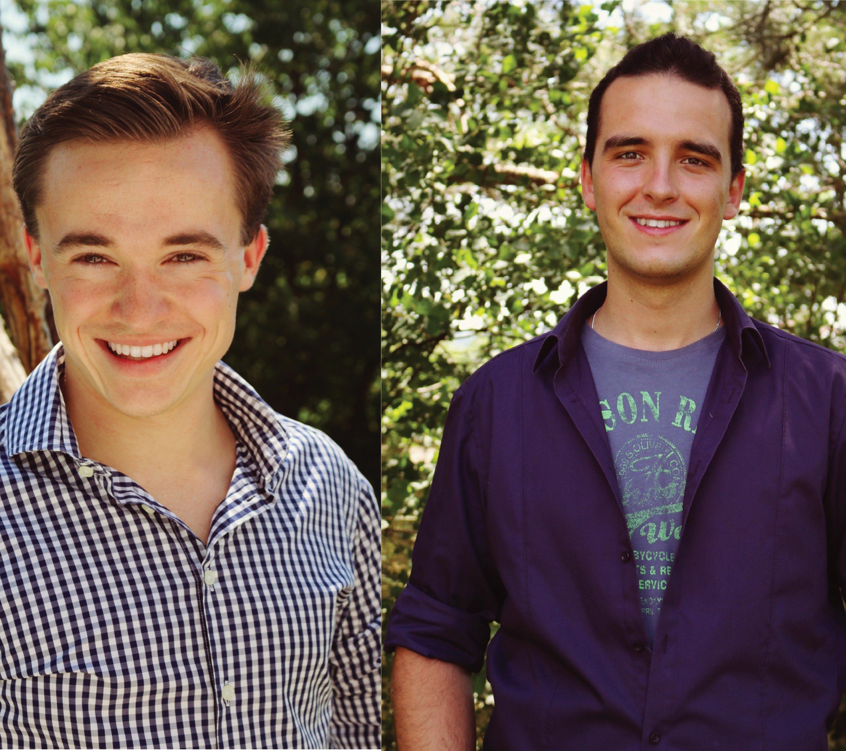 Bundesobmann Felix Wagner (li.) und Bundesfinanzreferent Sandro Tirler (re.). Bundesobmann Felix Wagner (li.) und Bundesfinanzreferent Sandro Tirler (re.).