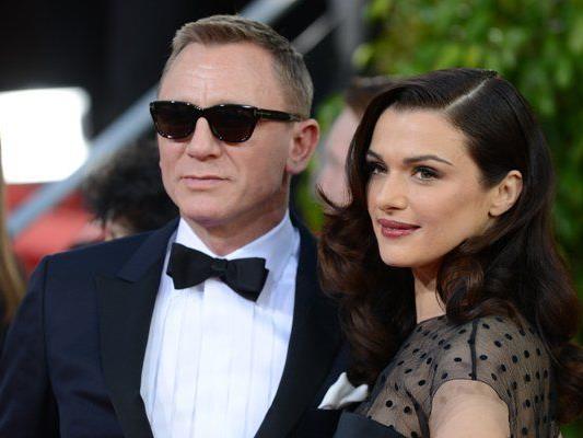 James Bond Darsteller Daniel Craig mit seiner Frau Rachel Weisz