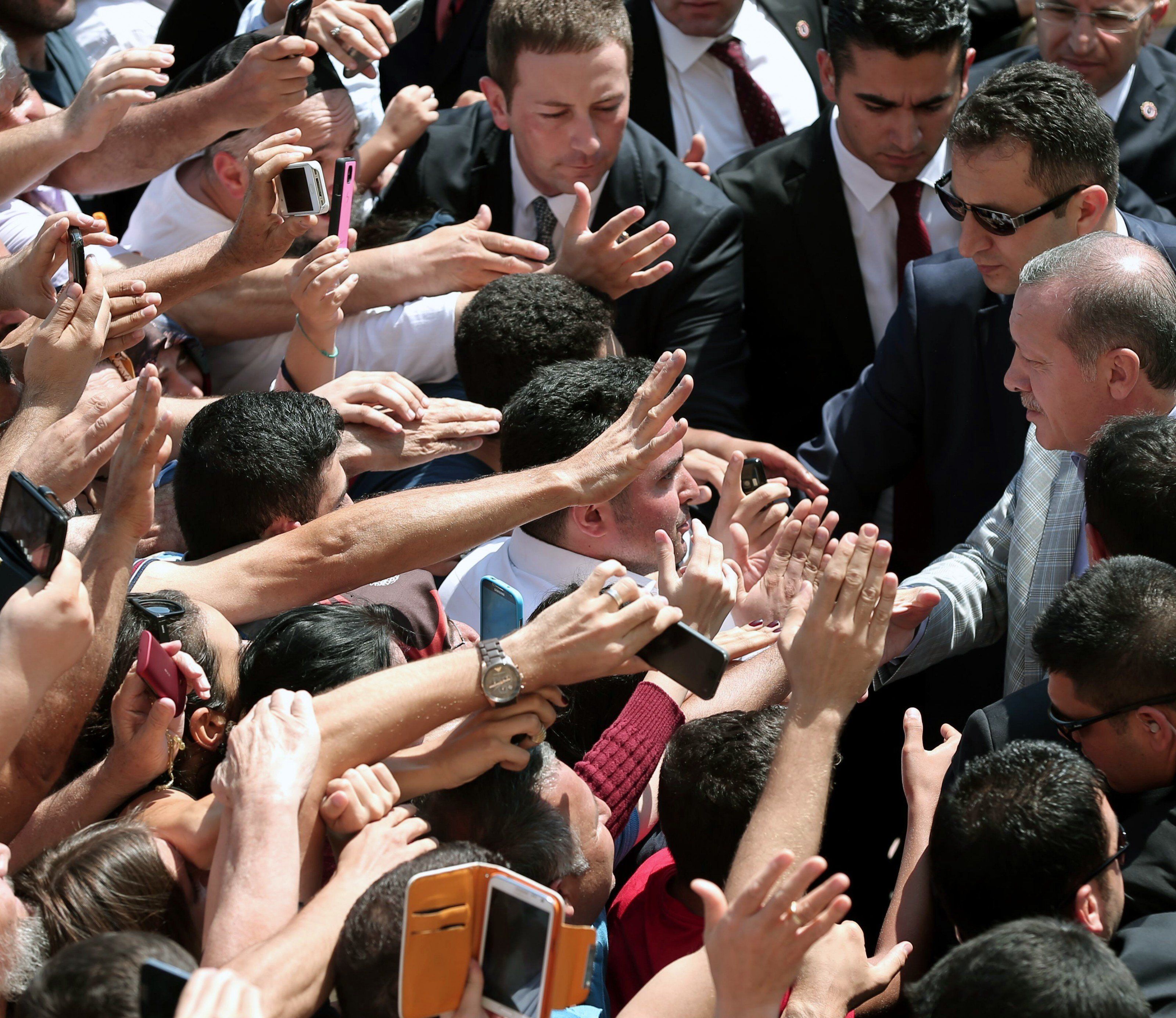 Klarer Wahlsieg für Erdogan. Klarer Wahlsieg für Erdogan.