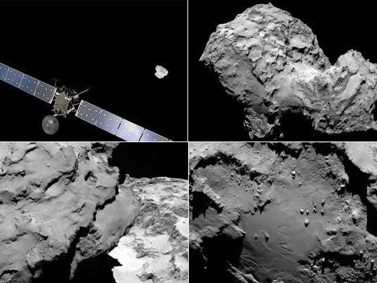 Raumsonde "Rosetta" erreichte nach zehnjährigem Flug Zielkometen. Raumsonde "Rosetta" erreichte nach zehnjährigem Flug Zielkometen.