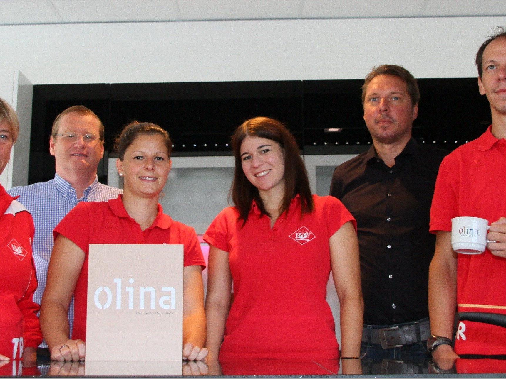 Die Partnerschaft mit Olina Küchen wurde verlängert bzw. erweitert. RW Rankweil hat einen neuen Partner gefunden.