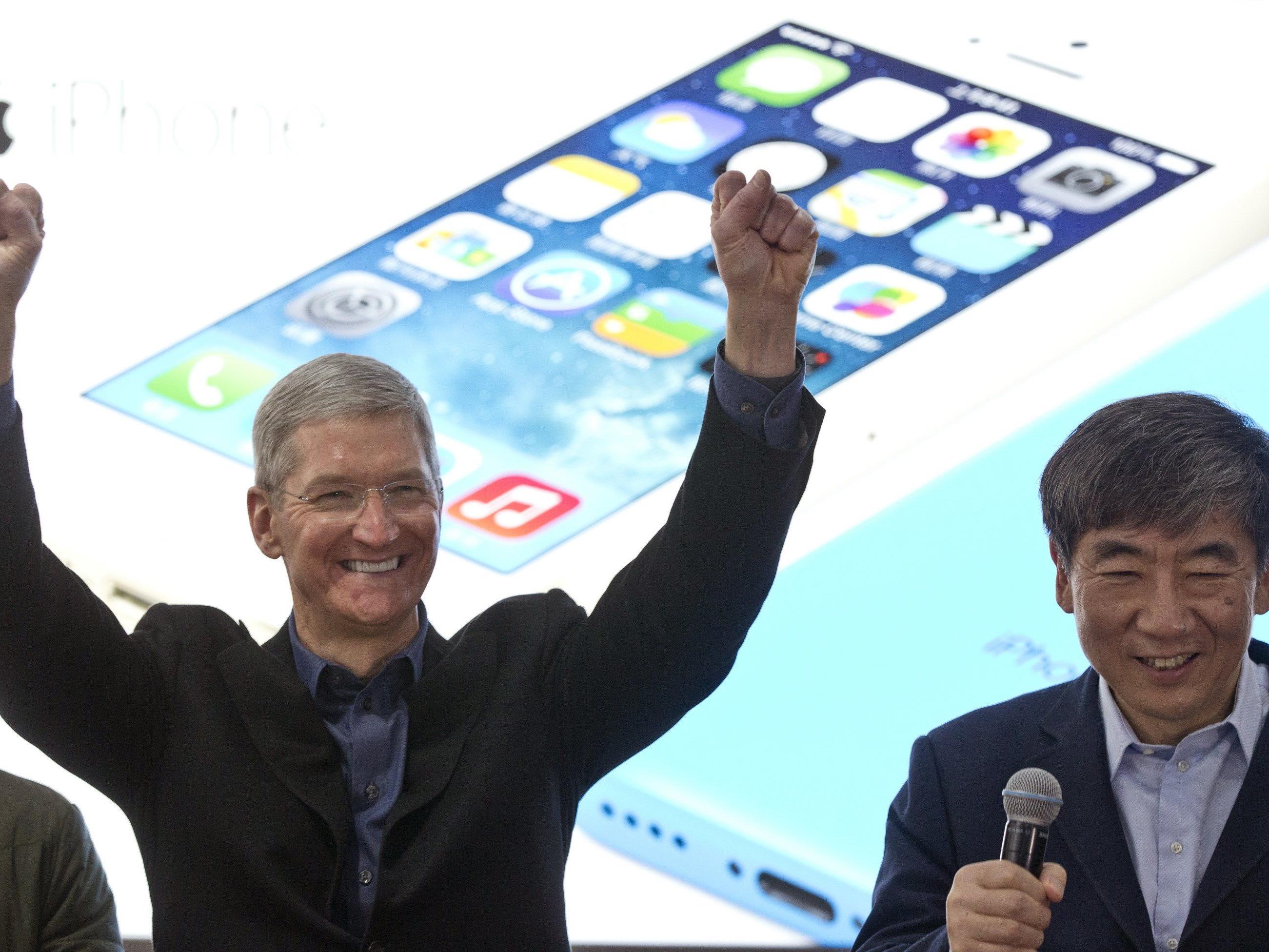 Die Verkaufszahlen des Vorgängers in China ließen Tim Cook jubeln, in Europa und den USA soll es das iPhone 6 richten.