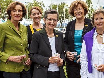 Die Vorarlberger ÖVP-Frauen mobilisieren für die Landtagswahl 2014.