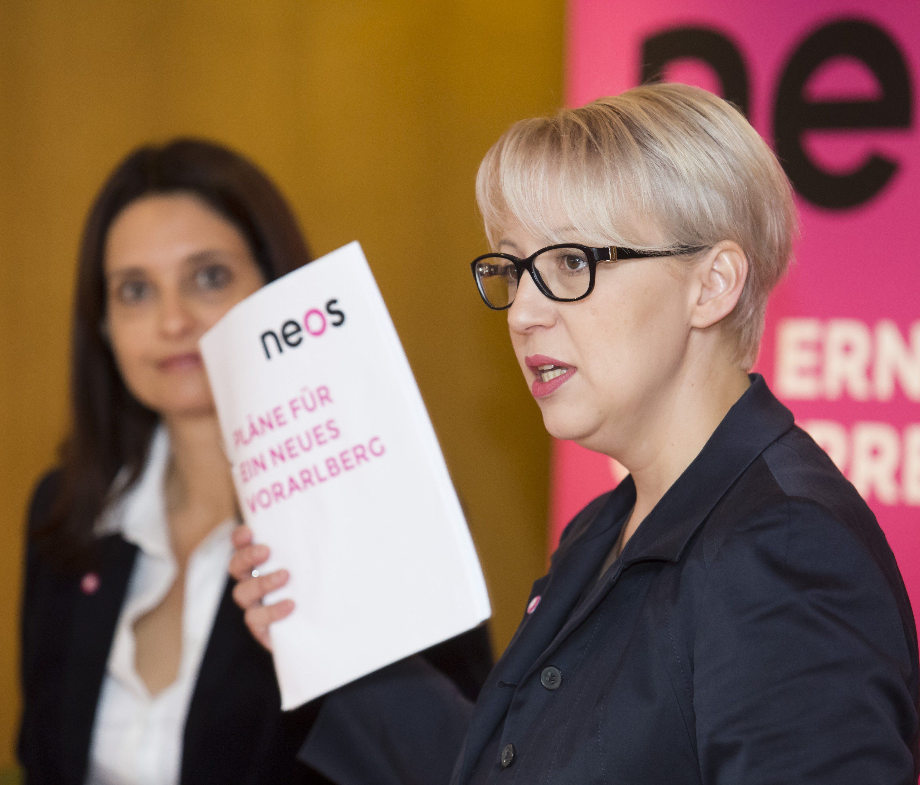Sabine Scheffknecht: Seit November 2013 bei den NEOS, seit März 2014 Landessprecherin Sabine Scheffknecht: Seit November 2013 bei den NEOS, seit März 2014 Landessprecherin
