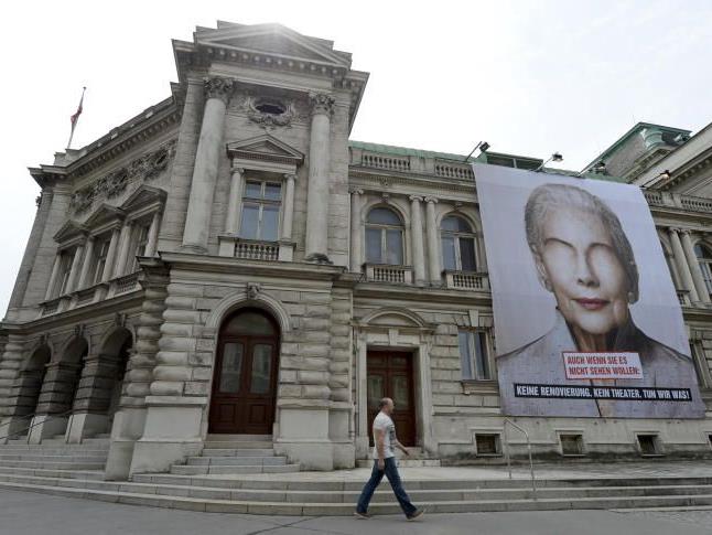 Mit dieser Kampagne wirbt das Volkstheater selbst um Spenden. Mit dieser Kampagne wirbt das Volkstheater selbst um Spenden.