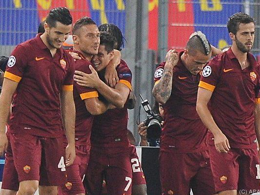 AS Roma feierte Schützenfest gegen ZSKA Moskau AS Roma feierte Schützenfest gegen ZSKA Moskau