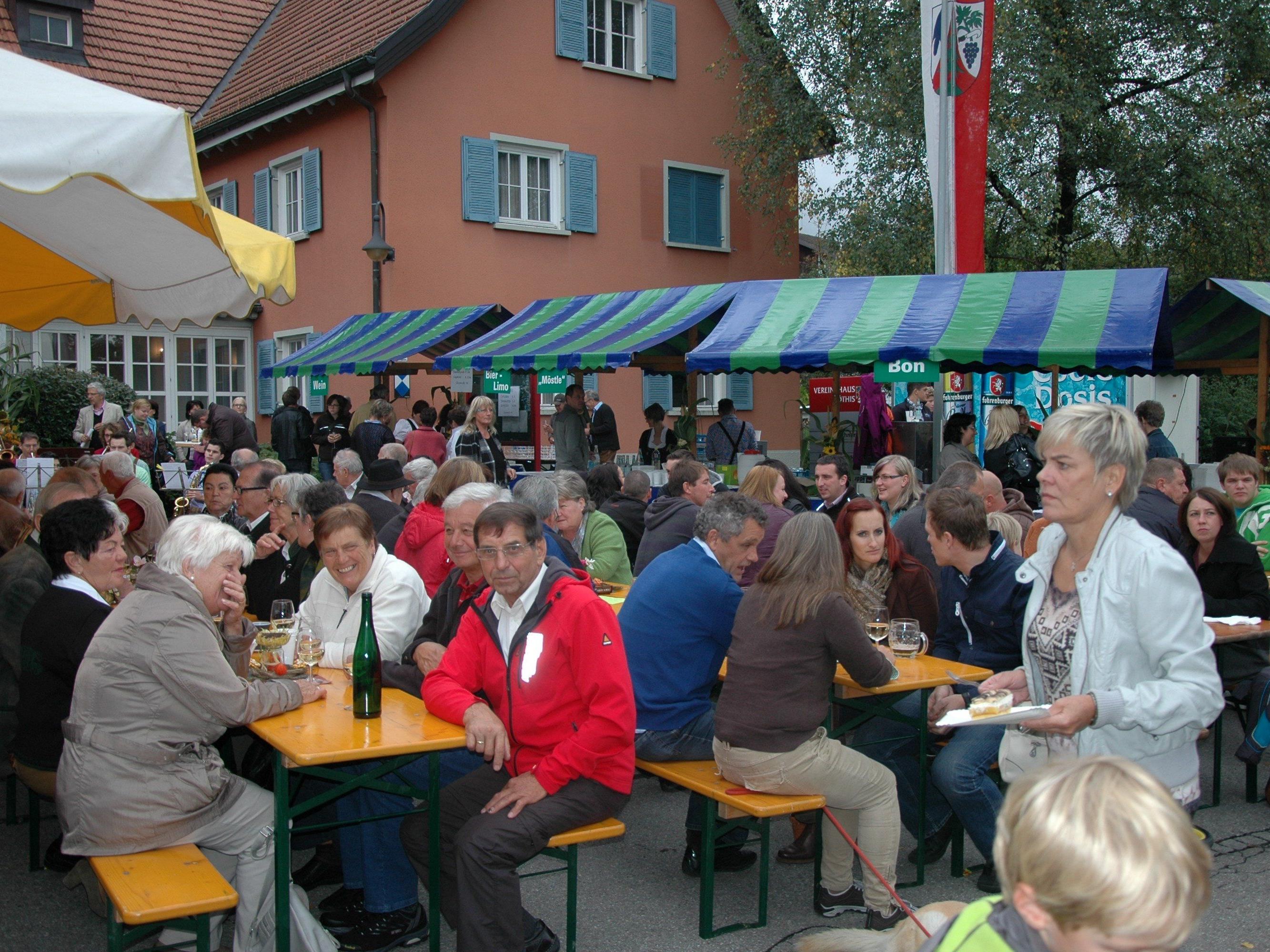 Am kommenden Wochenende ist Dorfmarktzeit im Vorderland.