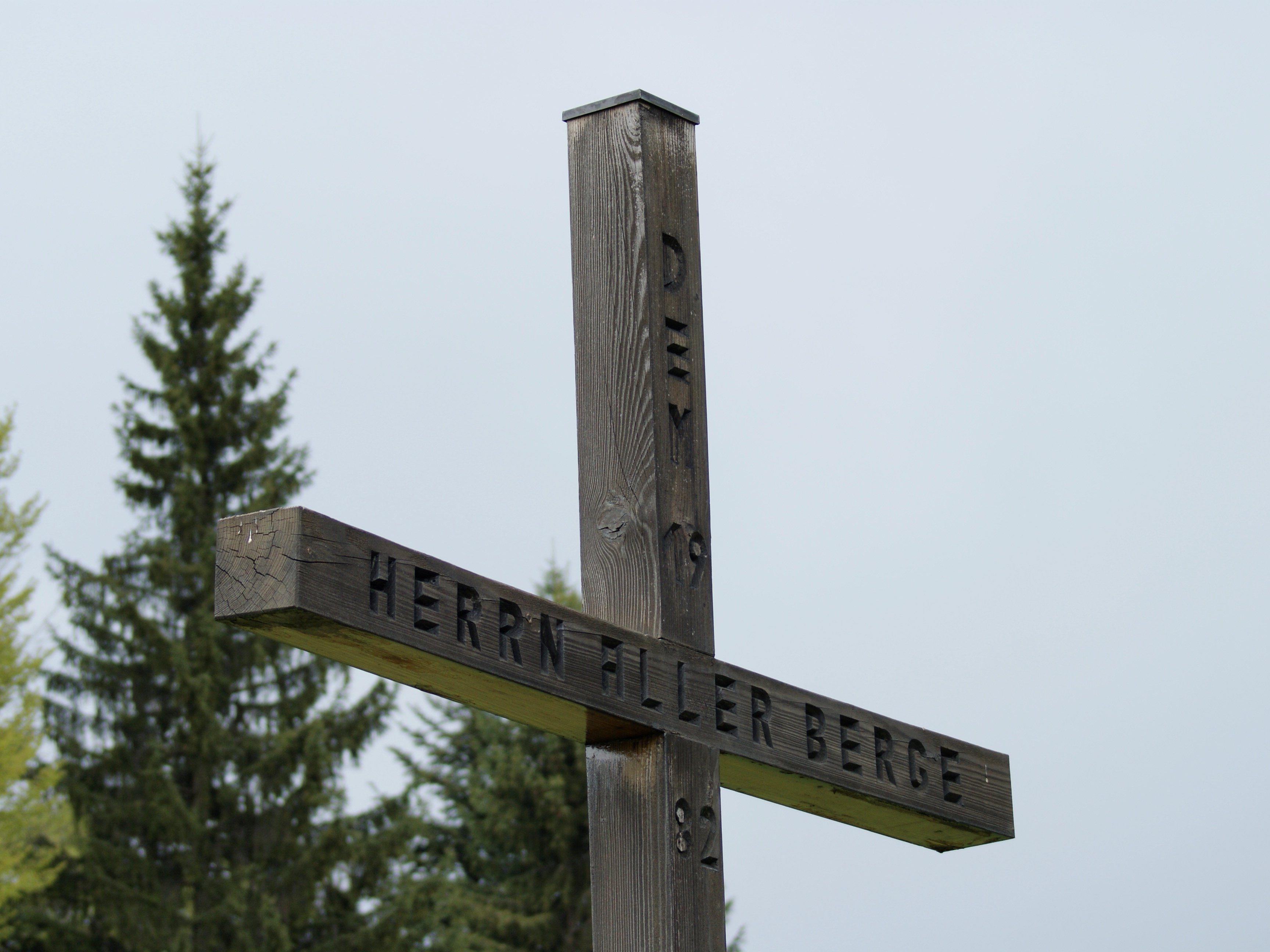 Am kommenden Sonntag wird das Gipfelkreuz am Schneiderkopf zum Treffpunkt.