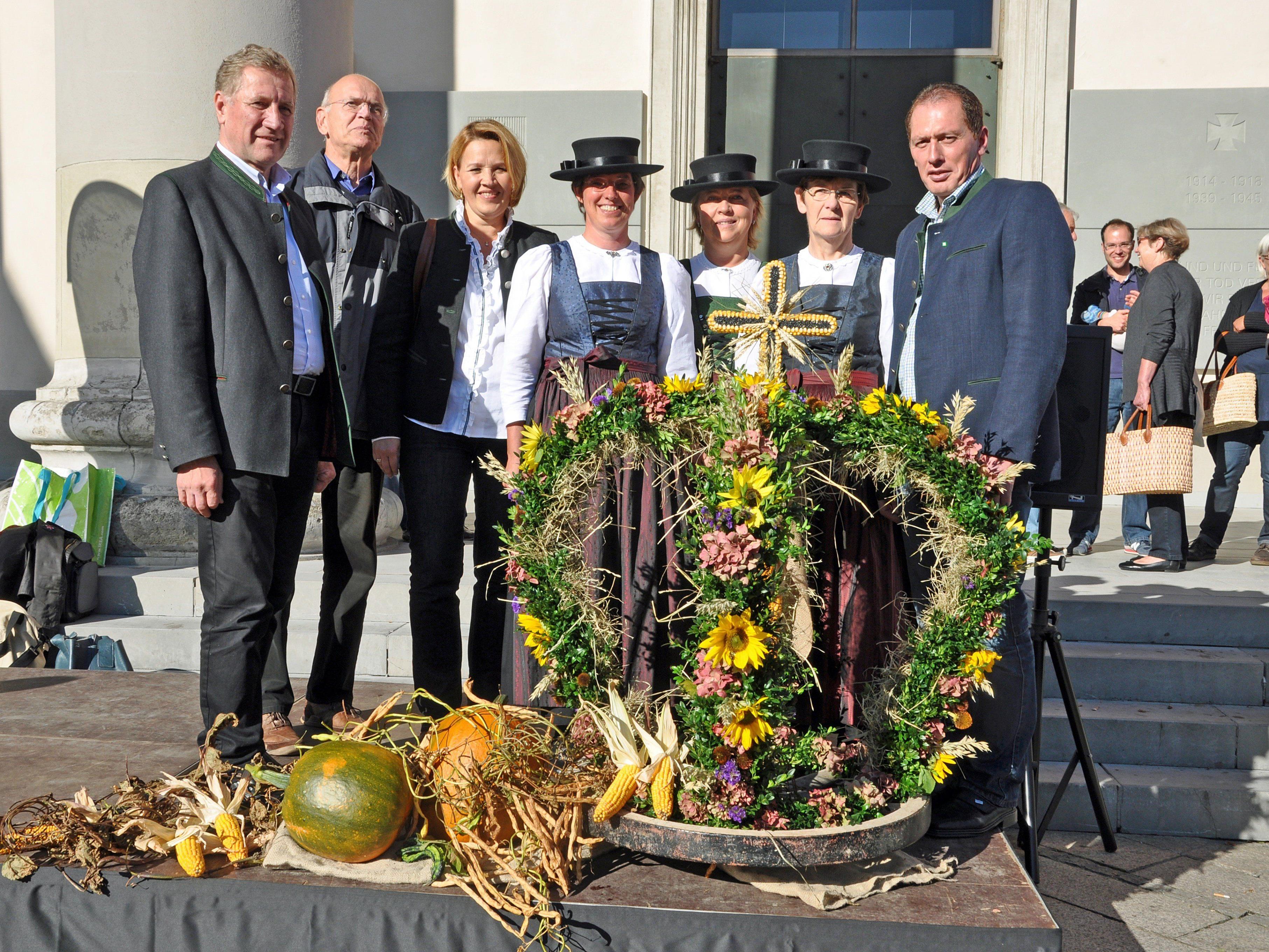 Mit dem Erntedankfest wurde der „Dornbirner Herbst 2014“ eröffnet.