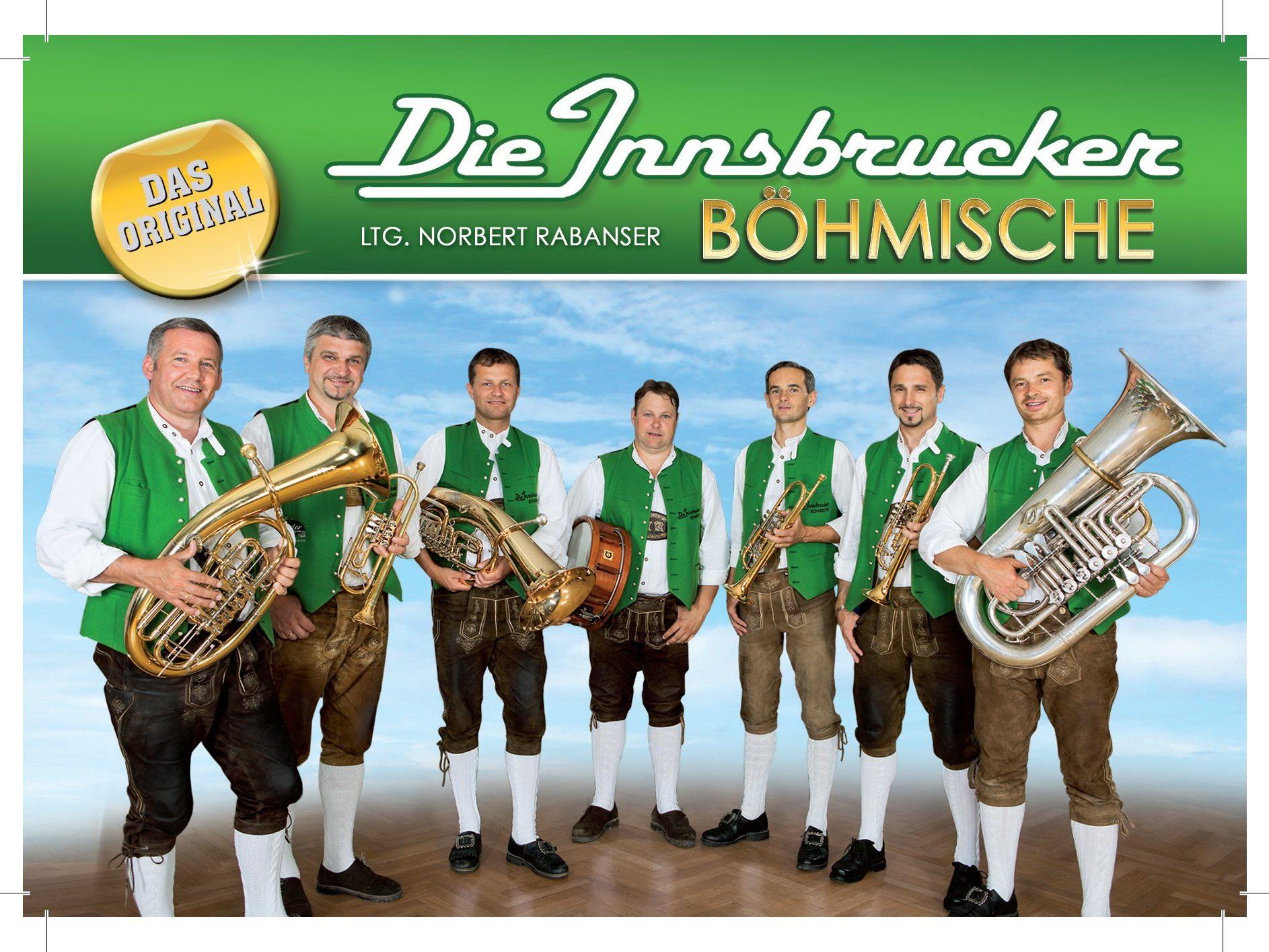 Mit den "Innsbrucker Böhmischen" spielt wieder eine top Formation auf unserer Party