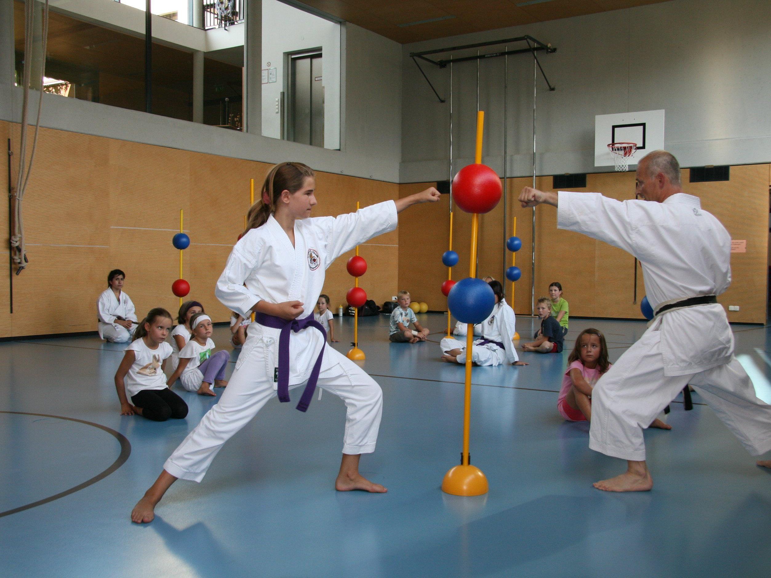 Karatekurs für Kinder und Jugendliche