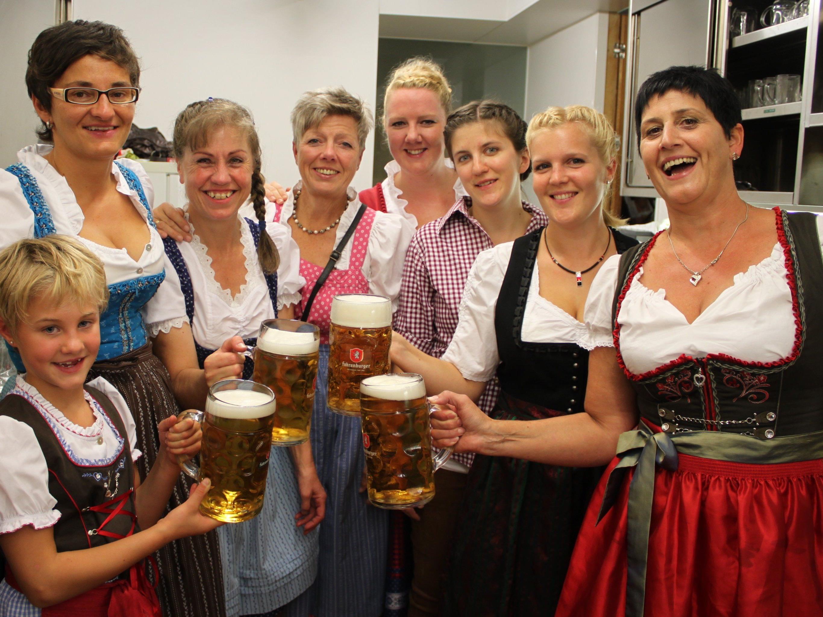 Beim Lochauer „Bierblosn-Oktoberfest“ sind gute Unterhaltung und beste Stimmung garantiert.