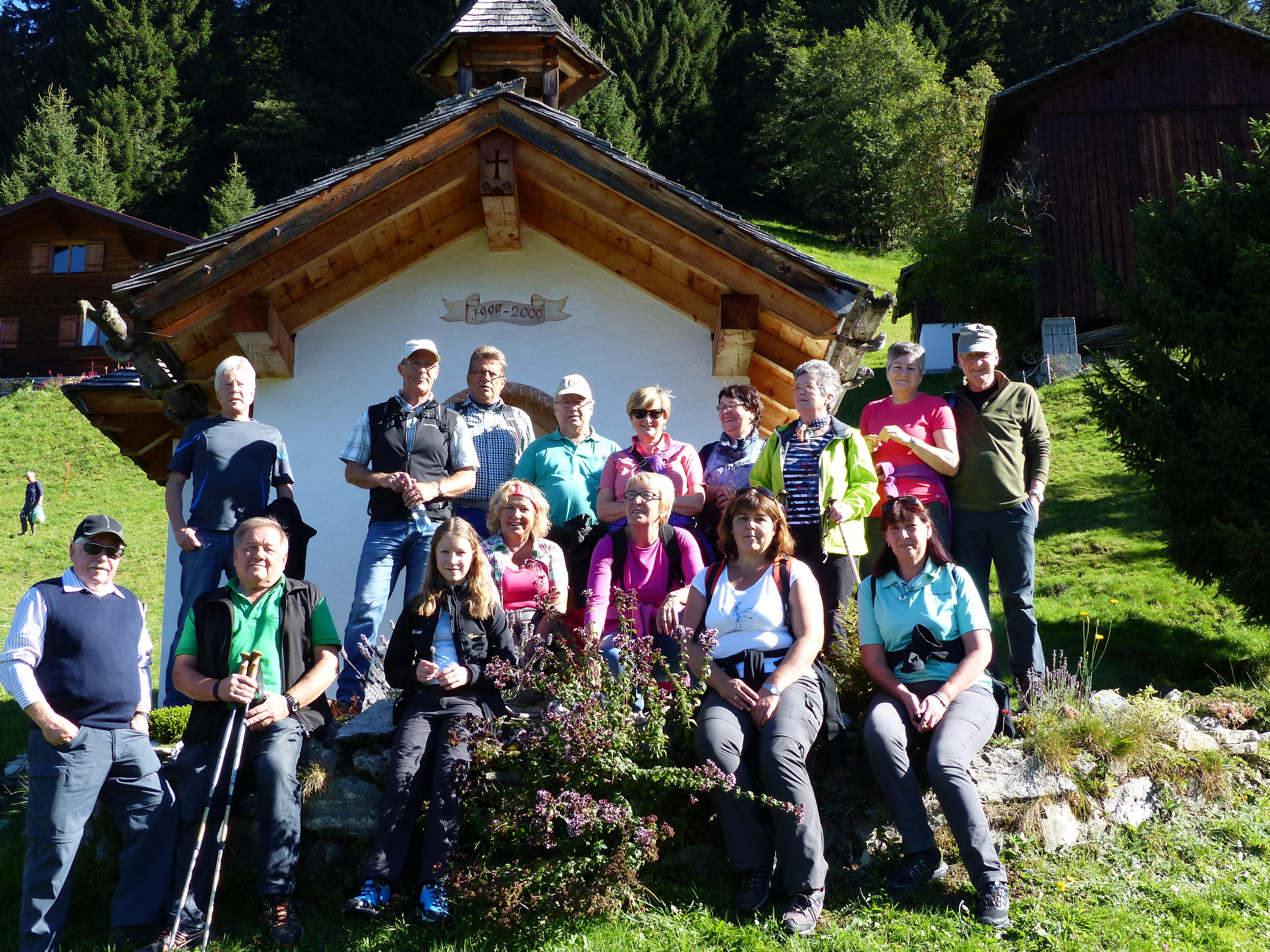 Wandertag für die Mitglieder und die Helfer des Krauthobel Open Airs 2014.