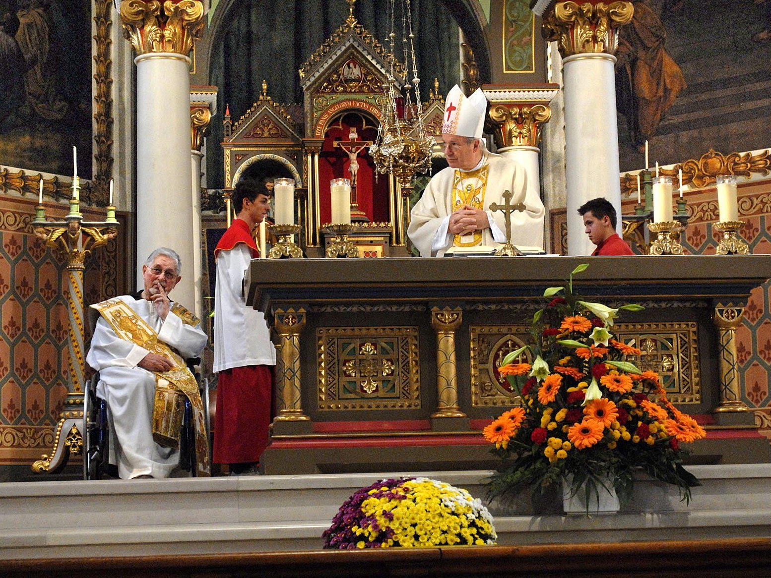 Dankgottesdienst mit Kardinal Schönborn am vergangenen Sonntag in der Pfarrkirche Schruns
