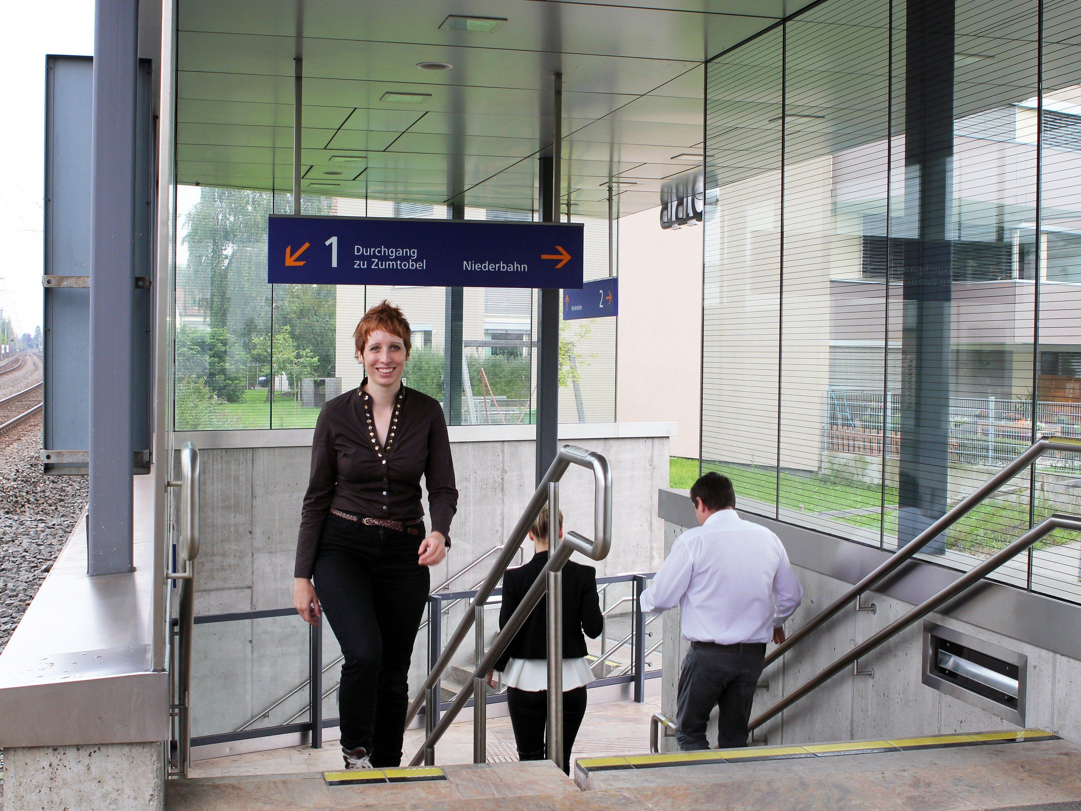 Das Zumtobel-Mobilitätsteam am Standort Dornbirn bewegt die Mitarbeiter zum Umsteigen auf umweltfreundlichere Verkehrsmittel.