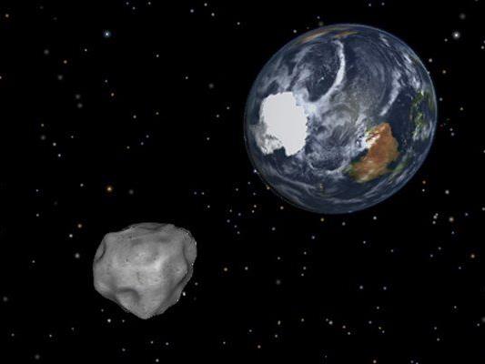 Asteroid passiert Erde