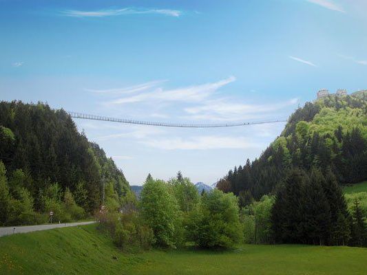 Die längste Hängebrücke der Welt Die längste Hängebrücke der Welt