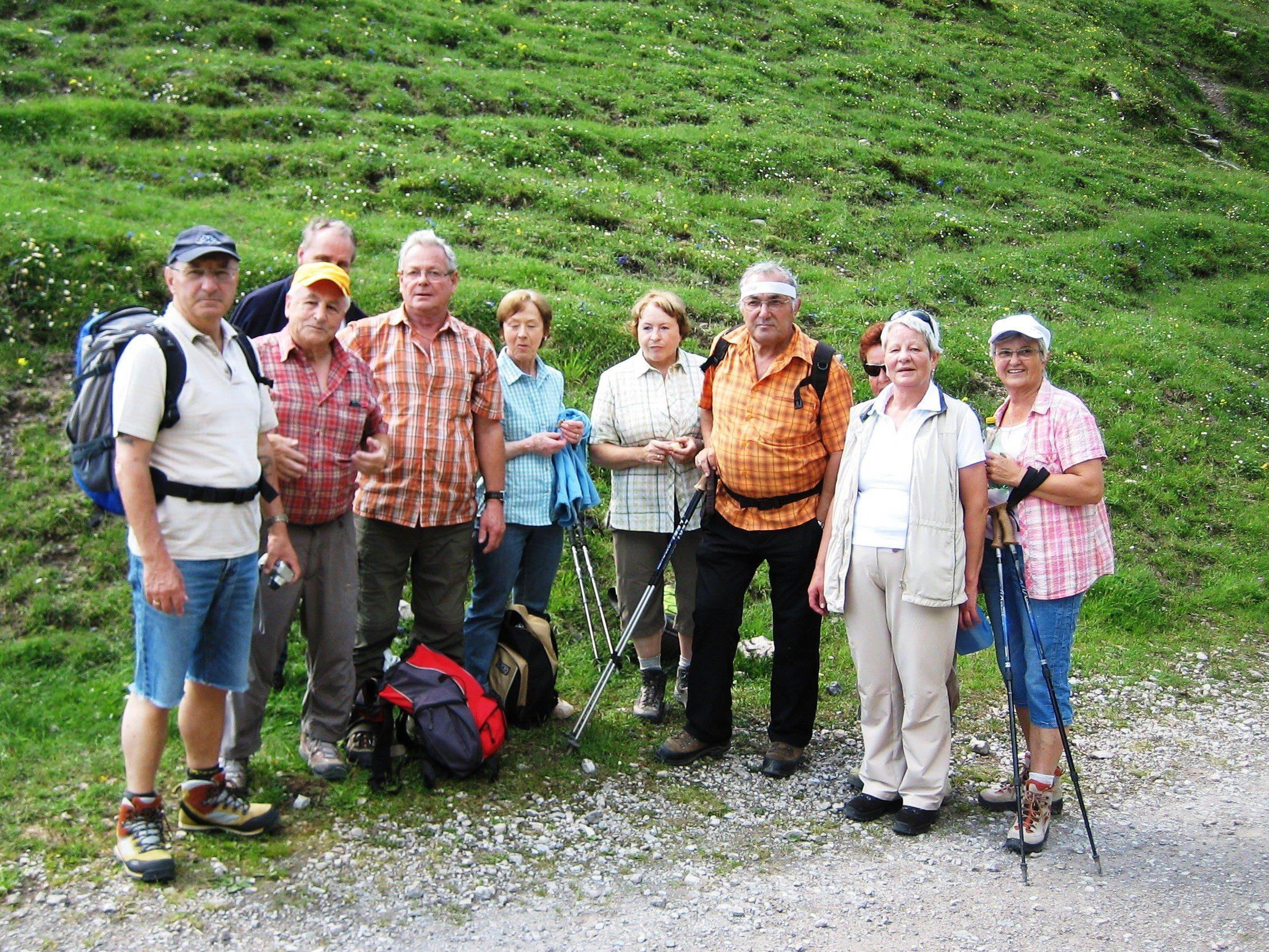 Wanderung am 5. September mit Wanderbegleiter Kurt Horer.