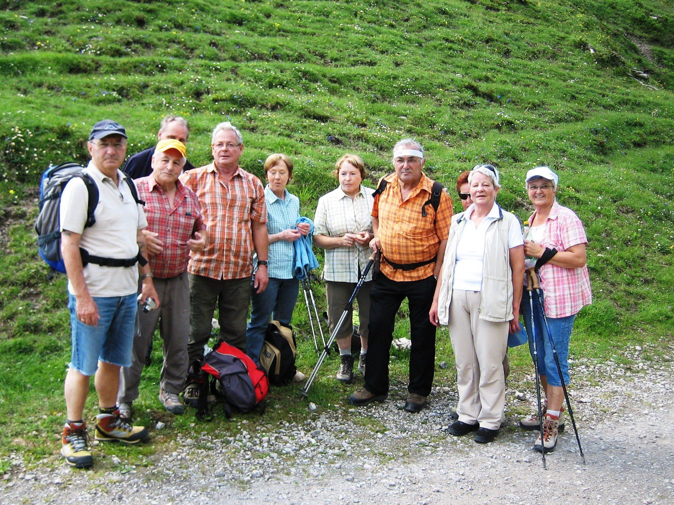 Wanderung am 5. September mit Wanderbegleiter Kurt Horer. Wanderung am 5. September mit Wanderbegleiter Kurt Horer.