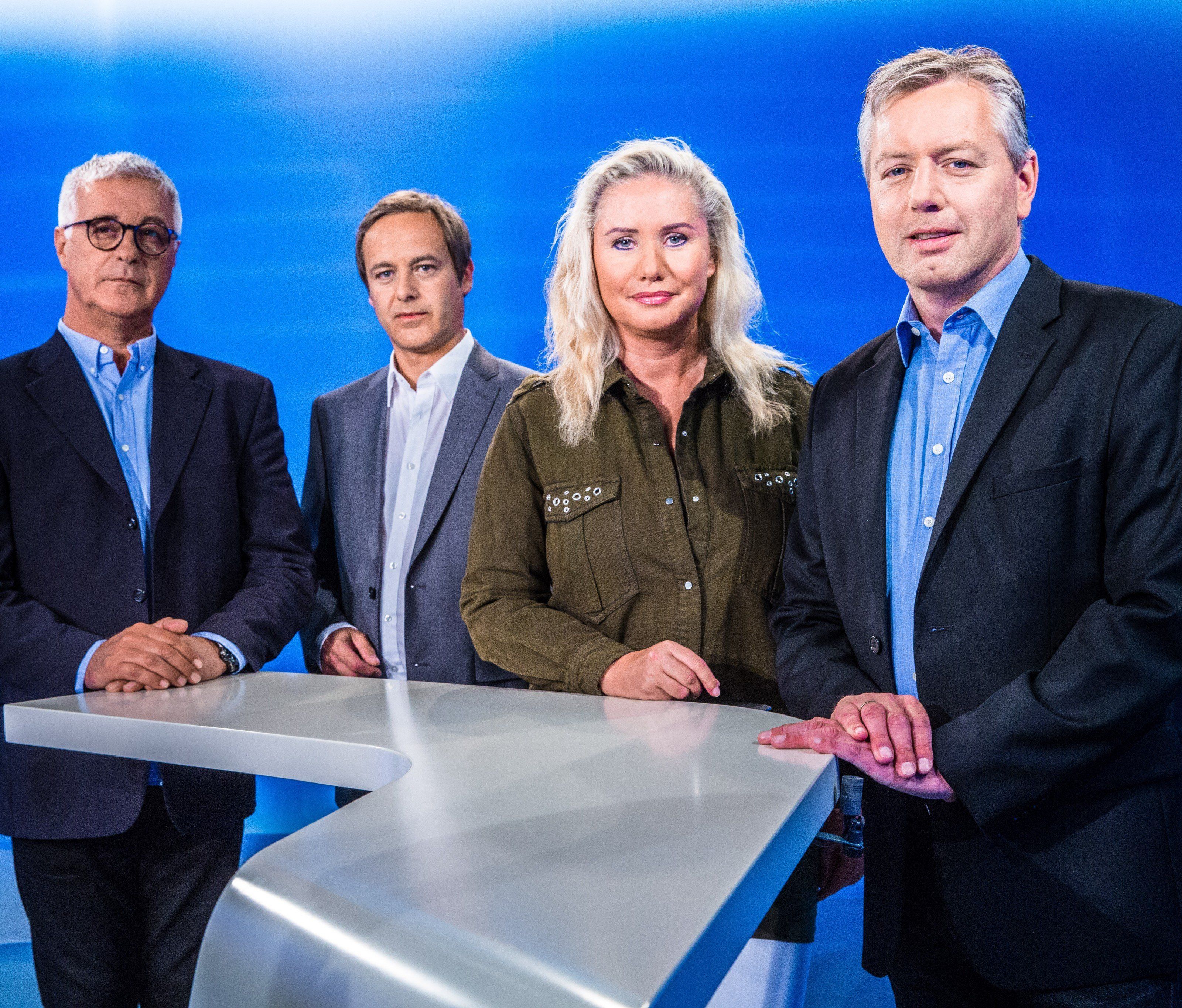 Tony Walser, Daniel Rein, Verena Daum-Kuzmanovic und Gerd Endrich moderieren die Diskussionen. Tony Walser, Daniel Rein, Verena Daum-Kuzmanovic und Gerd Endrich moderieren die Diskussionen.