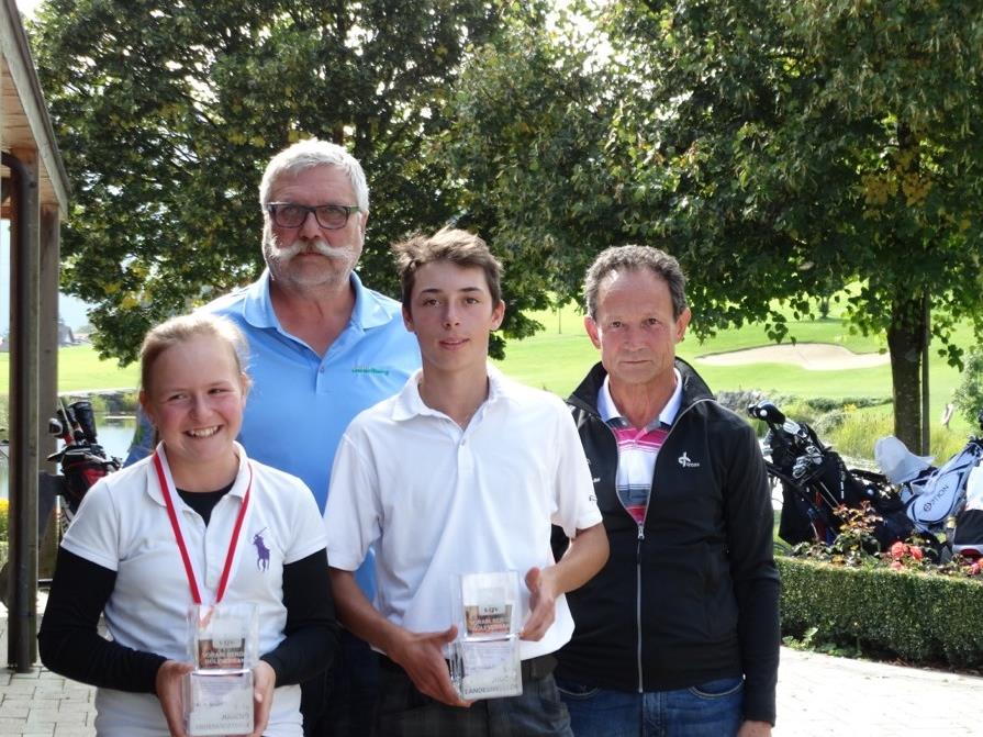 Jäger und Rüttimann wurden neue Golf-Jugend-Landesmeister.