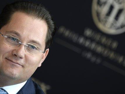 Andreas Großbauer ist neuer Chef der Philharmoniker. Andreas Großbauer ist neuer Chef der Philharmoniker.