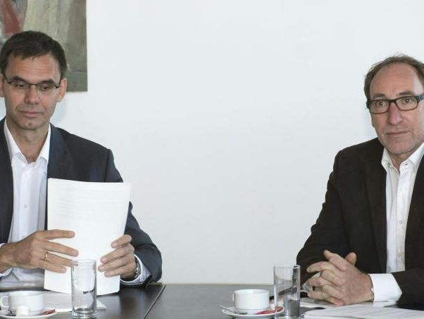 Vorarlbergs Landeshauptmann Markus Wallner (ÖVP) und Grünen-Chef Johannes Rauch Vorarlbergs Landeshauptmann Markus Wallner (ÖVP) und Grünen-Chef Johannes Rauch