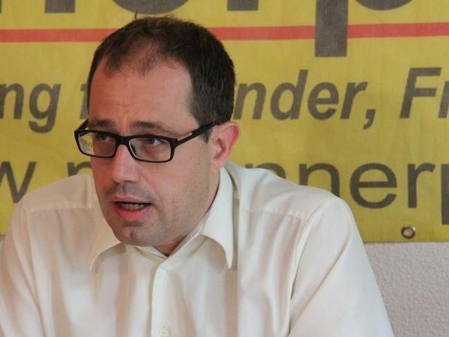 Hannes Hausbichler ist der Spitzenkandidat der Männerpartei.